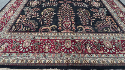 Hand-Knotted IndoSarouk Rug - 11’9”x18’