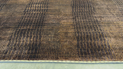 Hand-Knotted Contemporary Rug - 7’11”x10’