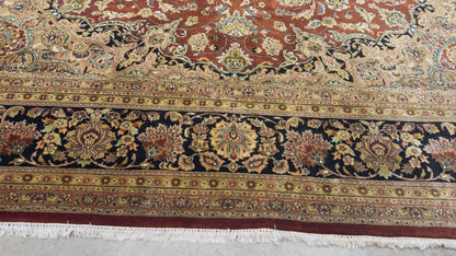 Hand-Knotted Oriental Rug - 9’9”x13’9”