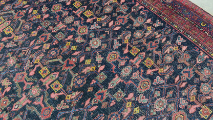 Hand-Knotted Persian Mahal Rug - 8’8”x13’
