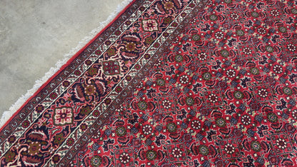 Hand-Knotted Persian Bidjar Rug - 6’7”x8’1”
