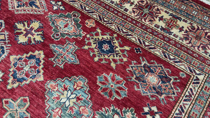 Hand-Knotted Kazak Rug - 8’x9’6”