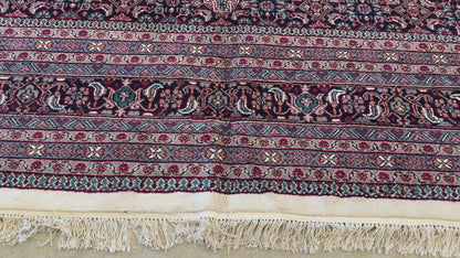 9’10”x14’ Hand-Knotted IndoBidjar Area Rug