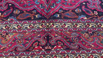 Hand-Knotted Persian Tabriz Rug - Signed - 10’x12’8”