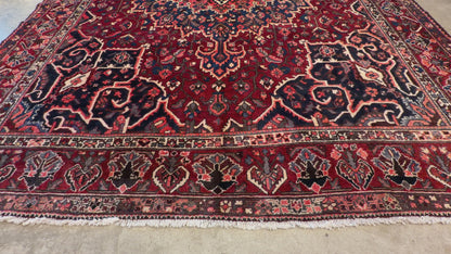 Hand-Knotted Persian Bakhtiari Rug - 10’4”x12’3”