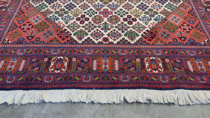 Hand-Knotted Persian Shiraz Rug - 7’1”x10’3”