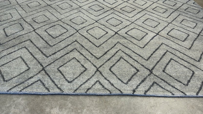 Hand-Knotted Contemporary Rug - 8’1”x10’2”