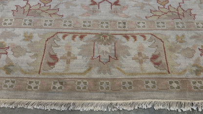 Hand-Knotted Oushak Rug - 8’1”x10’8”